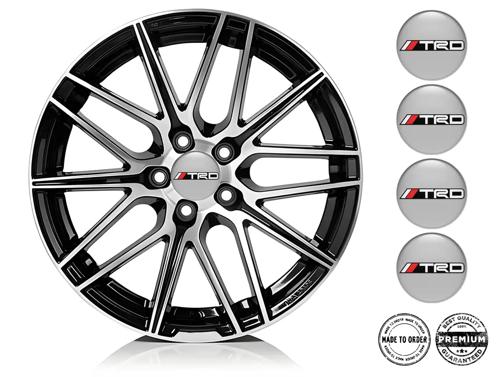 Toyota TRD Pegatinas Bombadas Precisión Nexus Interestelar